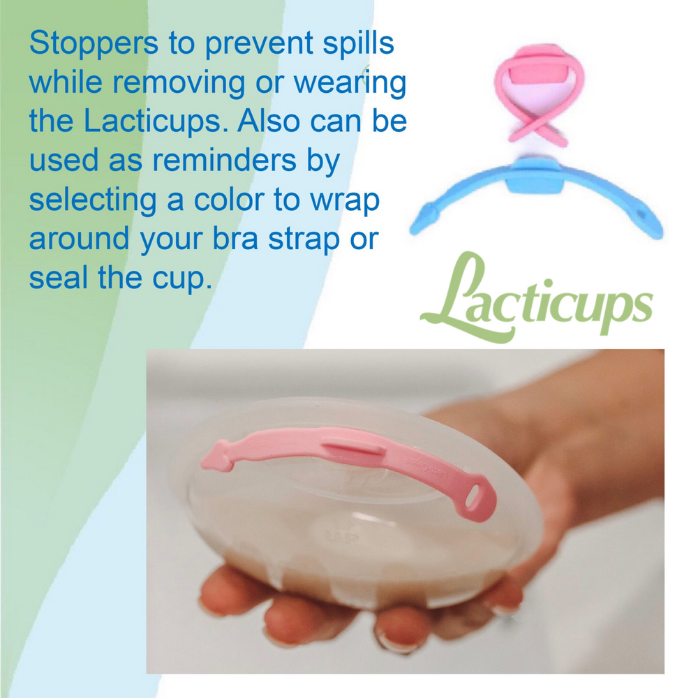 Combo Kit - 1 Lacticups® Essentials (two cups) with Plugs and 1 Set of The Lacticups® Originals (two cups) lacticups, Package Sets Lacticups: The Original Breastmilk Collection Cup | Essential Breastfeeding Supply