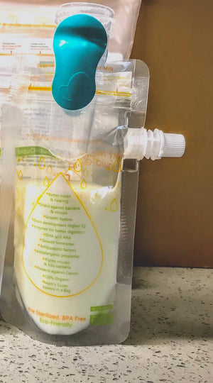 Reusable Breast Milk Storage Bags  World Breastfeeding Week – Zip Top
